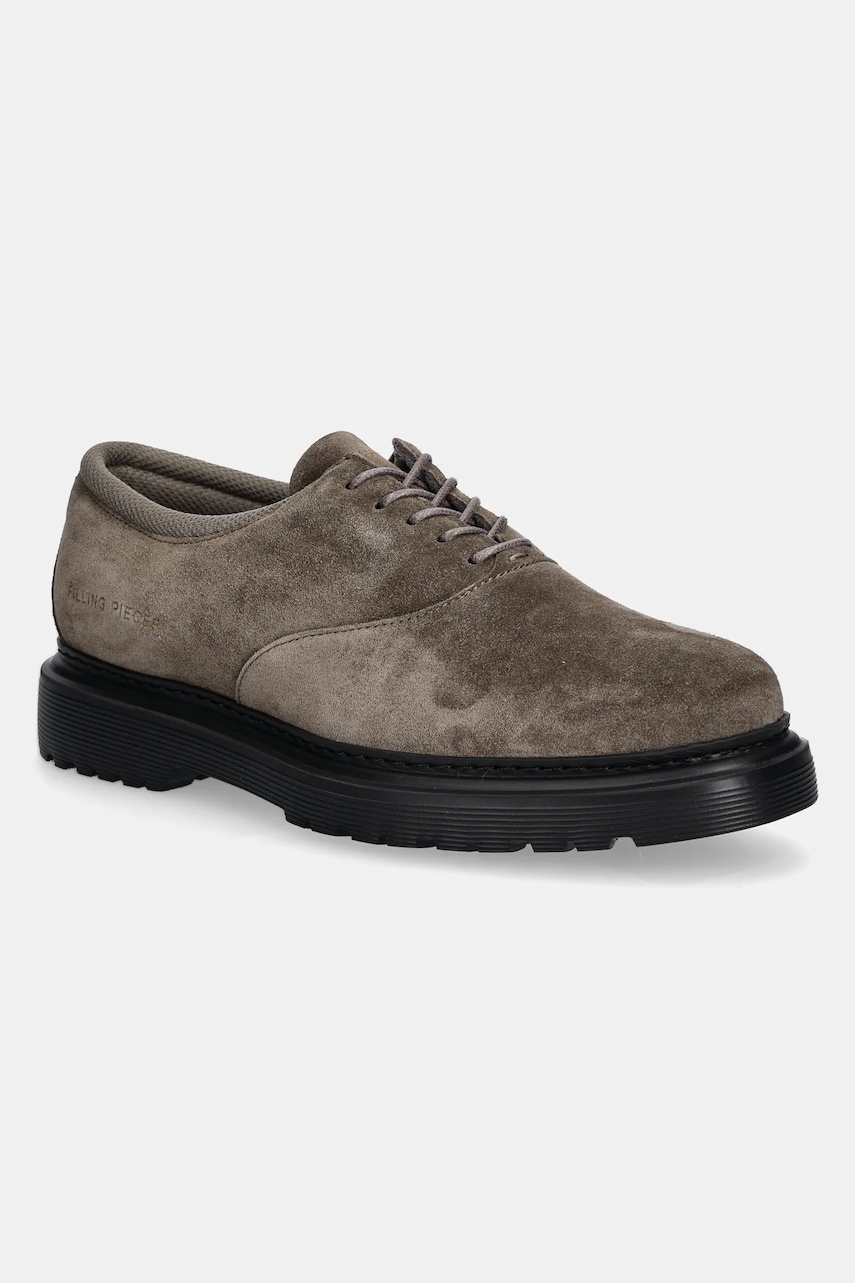 Filling Pieces półbuty Derby Suede