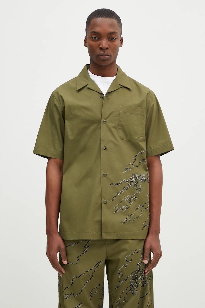 Maharishi koszula bawełniana Dpm: Sparse Bonsai Camo Shirt