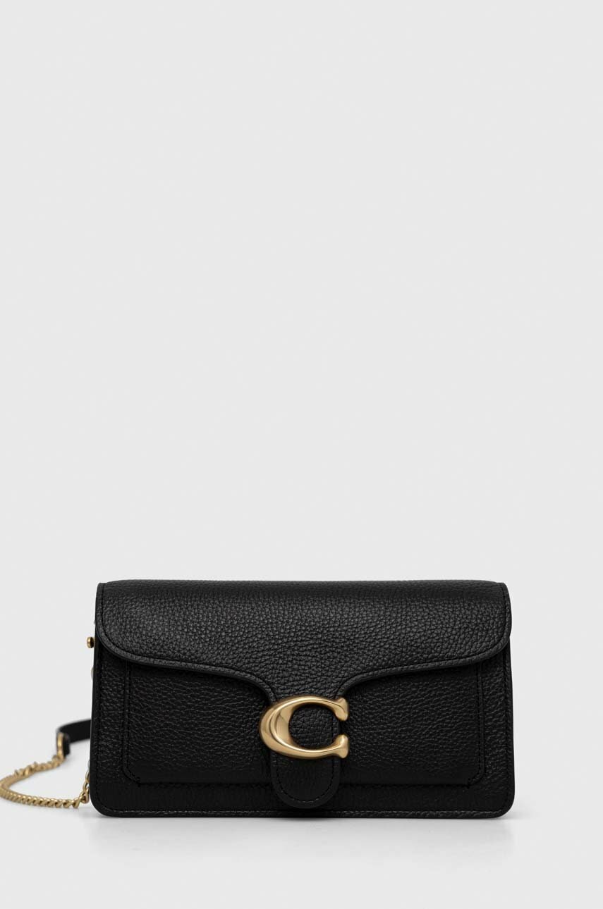 Coach torebka skórzana Tabby Chain Clutch