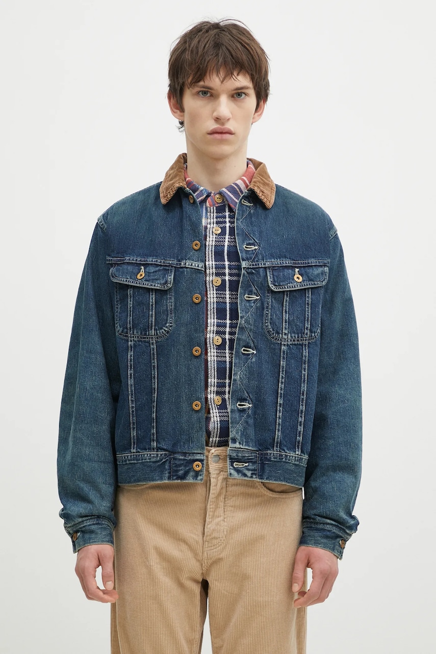 Human Made kurtka jeansowa Blanket Lined Denim Work Jacket
