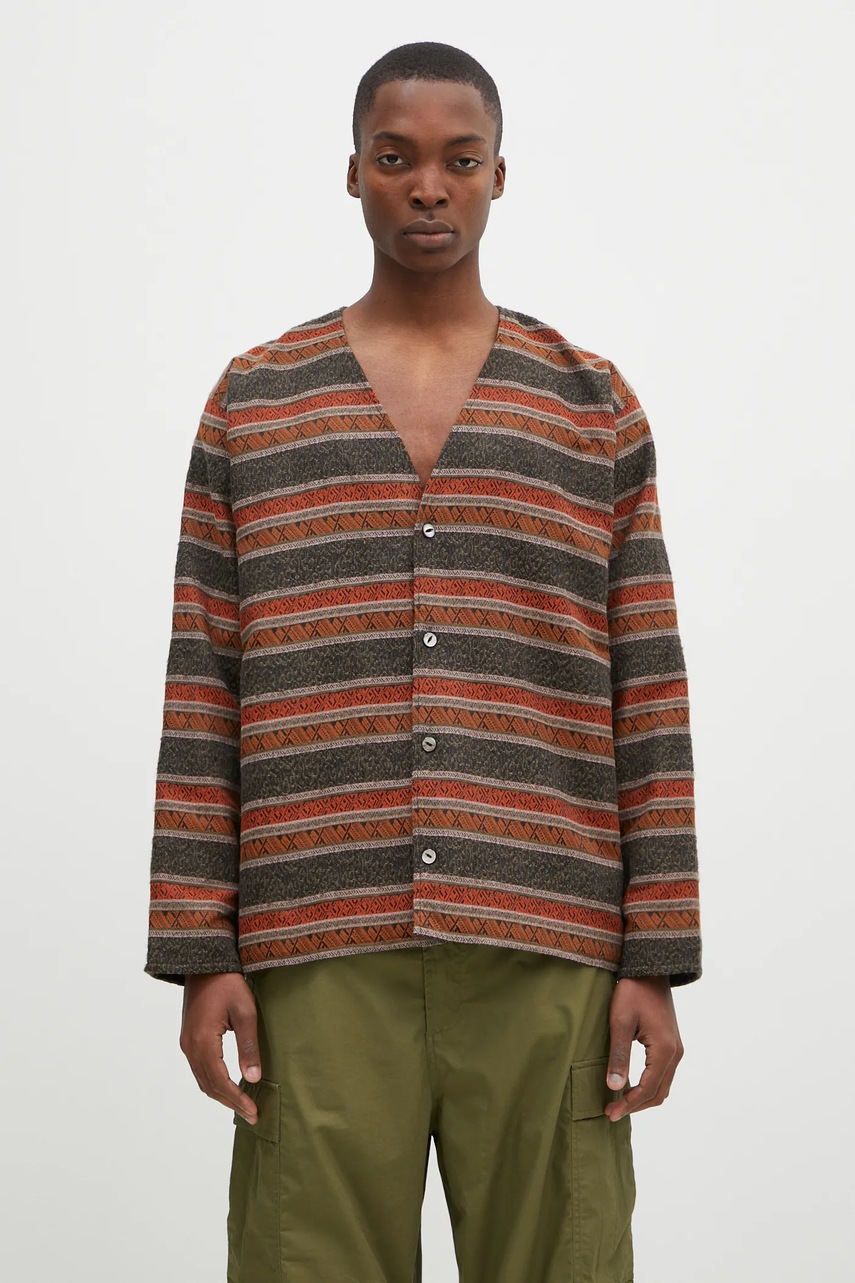 Needles kardigan z domieszką wełny Cardigan Jacket