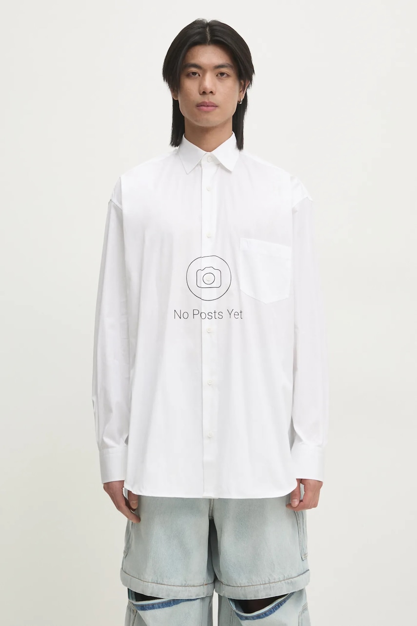 VETEMENTS koszula bawełniana No Posts Classic
