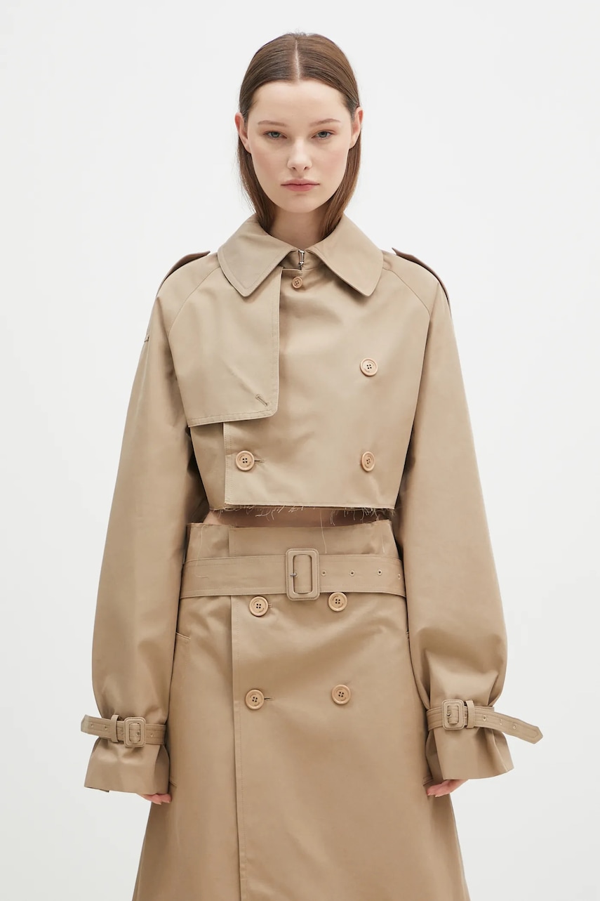 VETEMENTS kurtka Deconstructed Trenchcoat