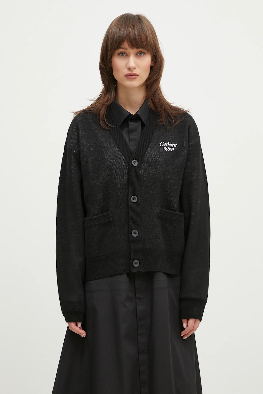 Carhartt WIP kardigan z domieszką wełny Harttbreaker Cardigan