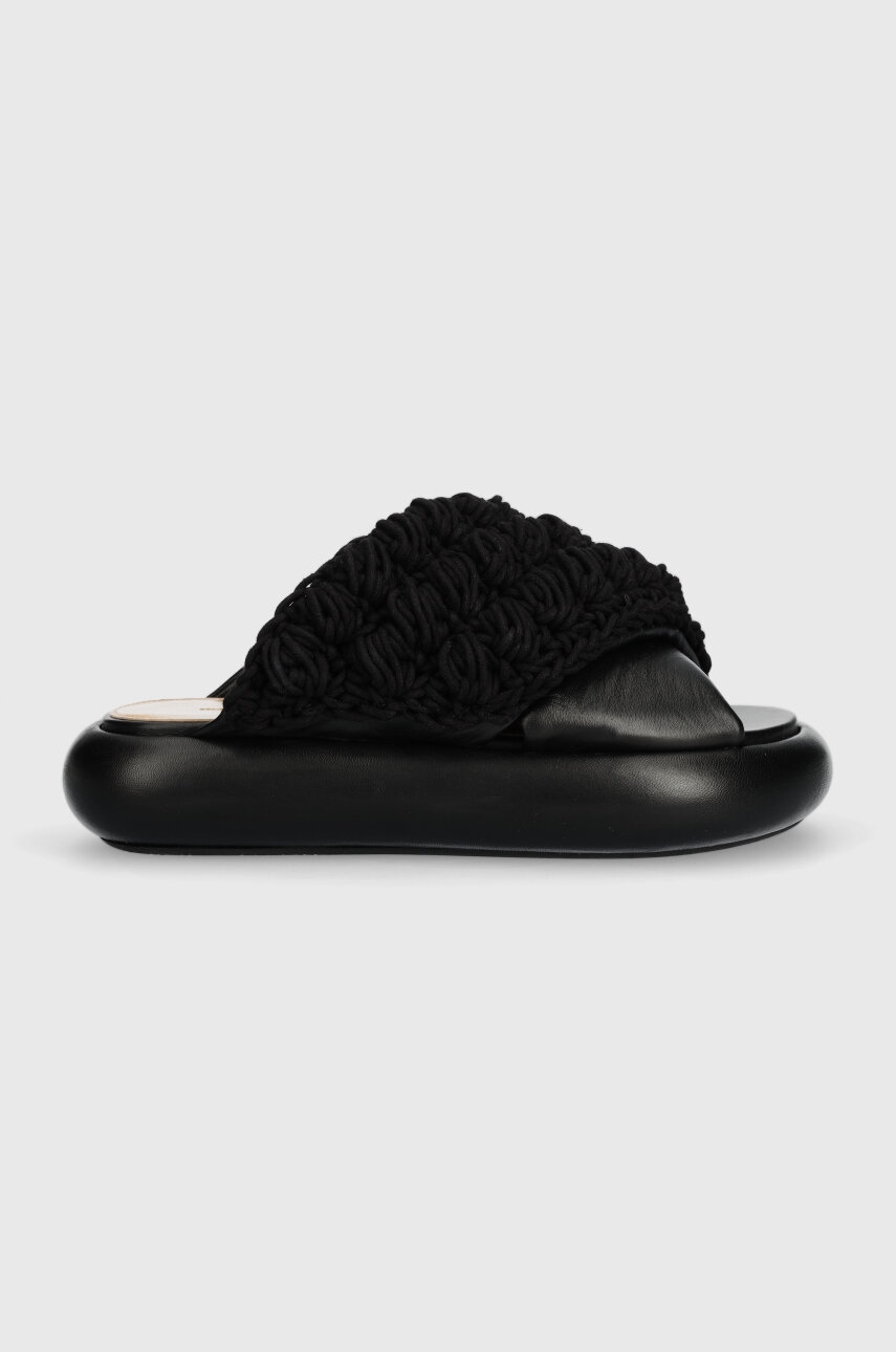 JW Anderson klapki Crochet Twister