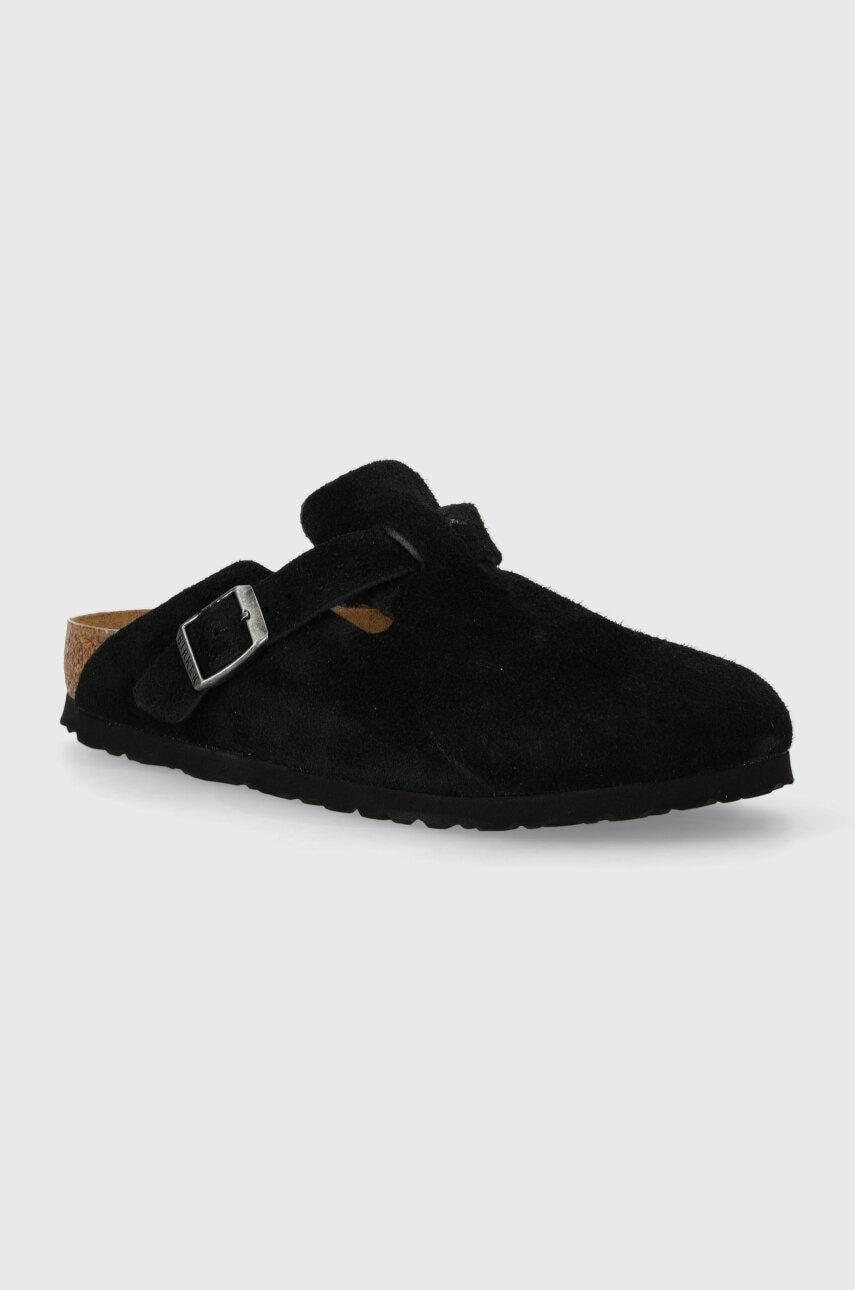 Birkenstock klapki zamszowe Boston