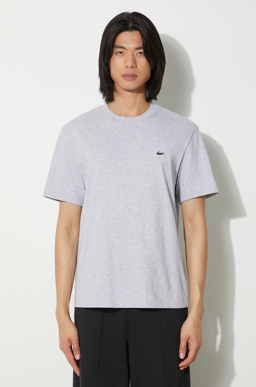 Lacoste T-shirt basic bawełniany męski