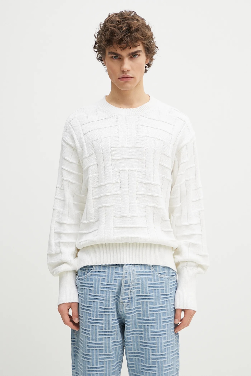 Kenzo sweter bawełniany Weave