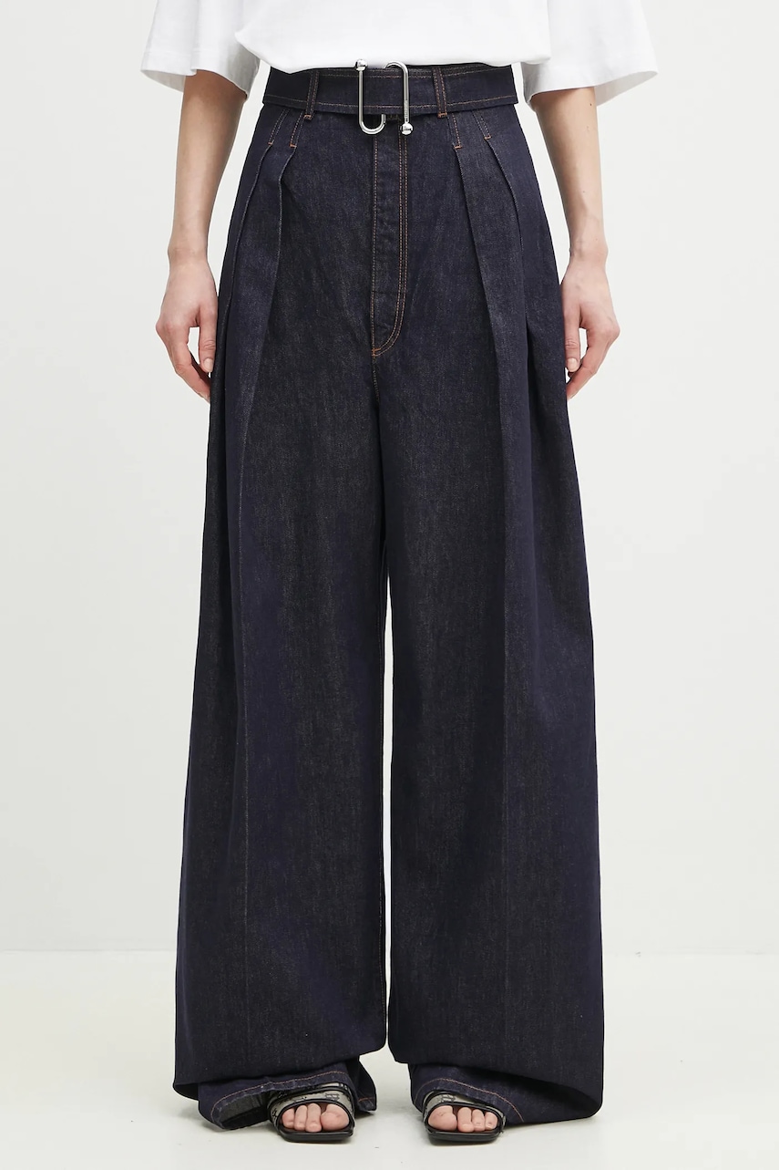 Sportmax jeansy bawełniane Blanc