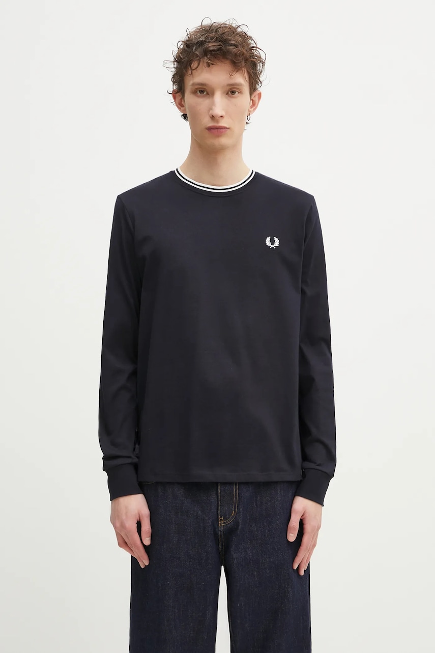 Fred Perry longsleeve bawełniany