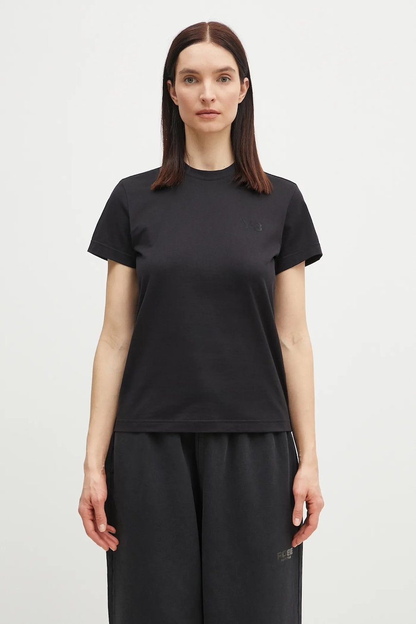 Y-3 t-shirt bawełniany Regular Short Sleeve Tee