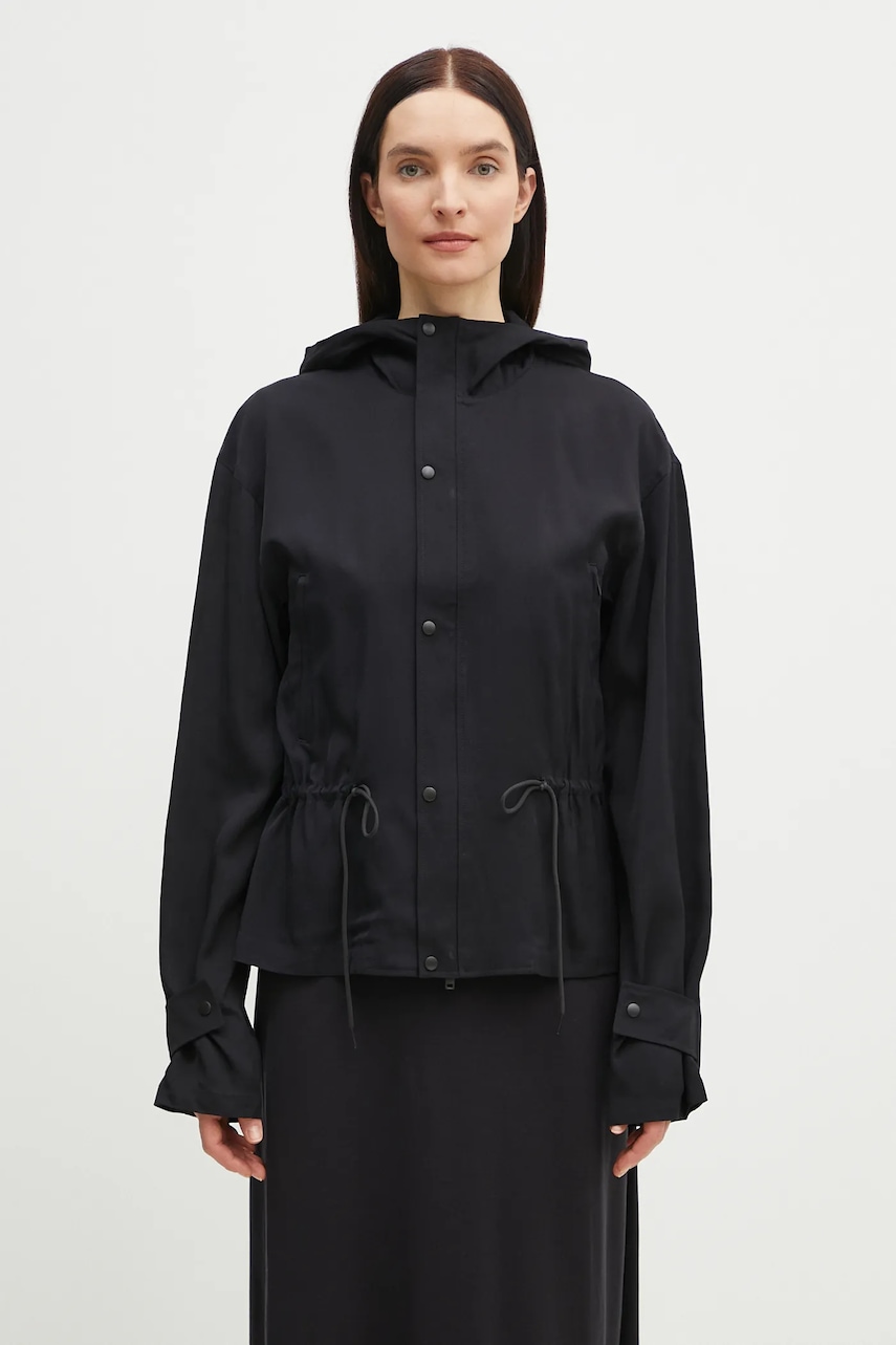 Y-3 parka Rayon Twill Hooded Top