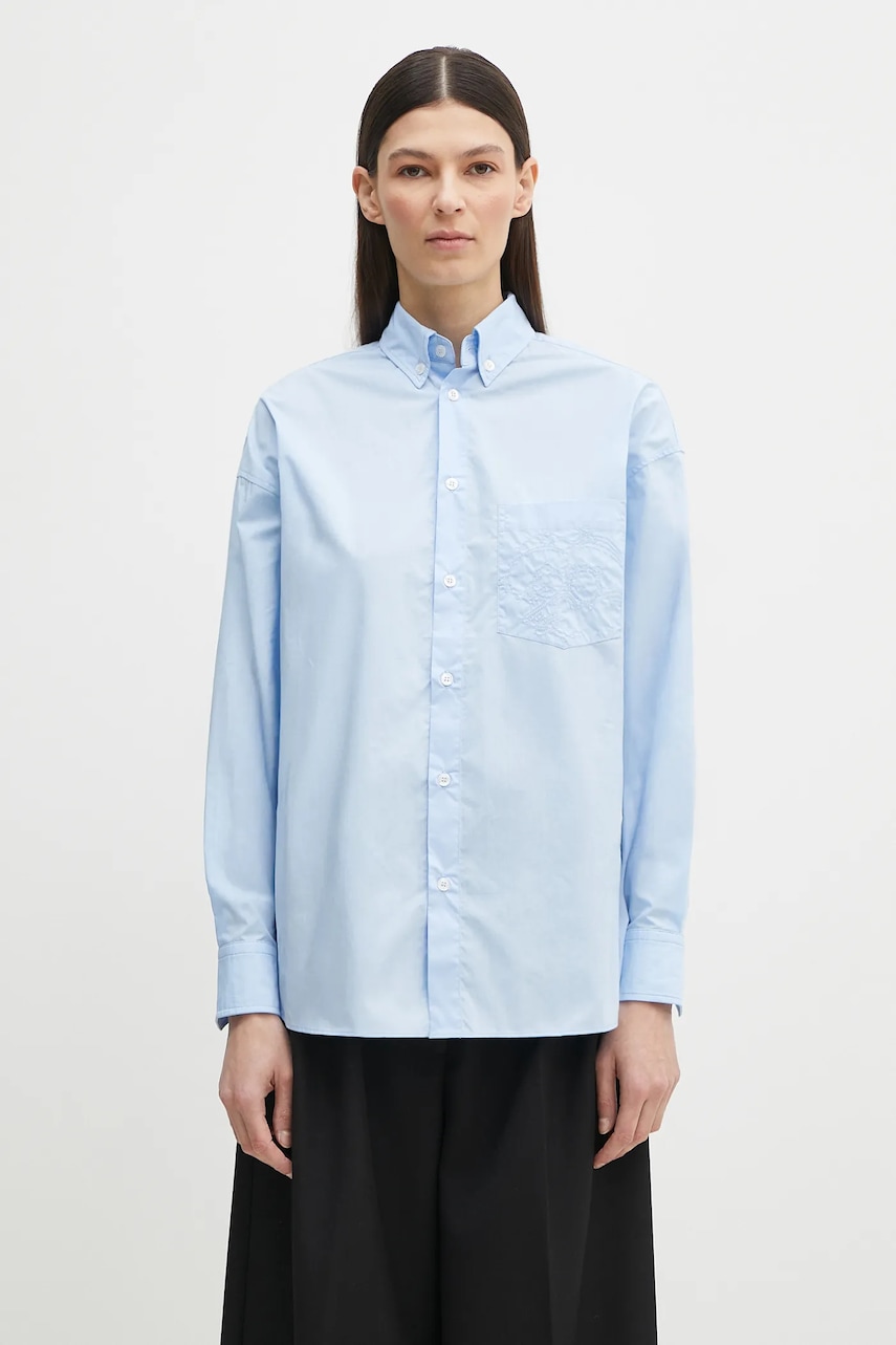 Fiorucci koszula bawełniana Angel Embroidered Relaxed Fit