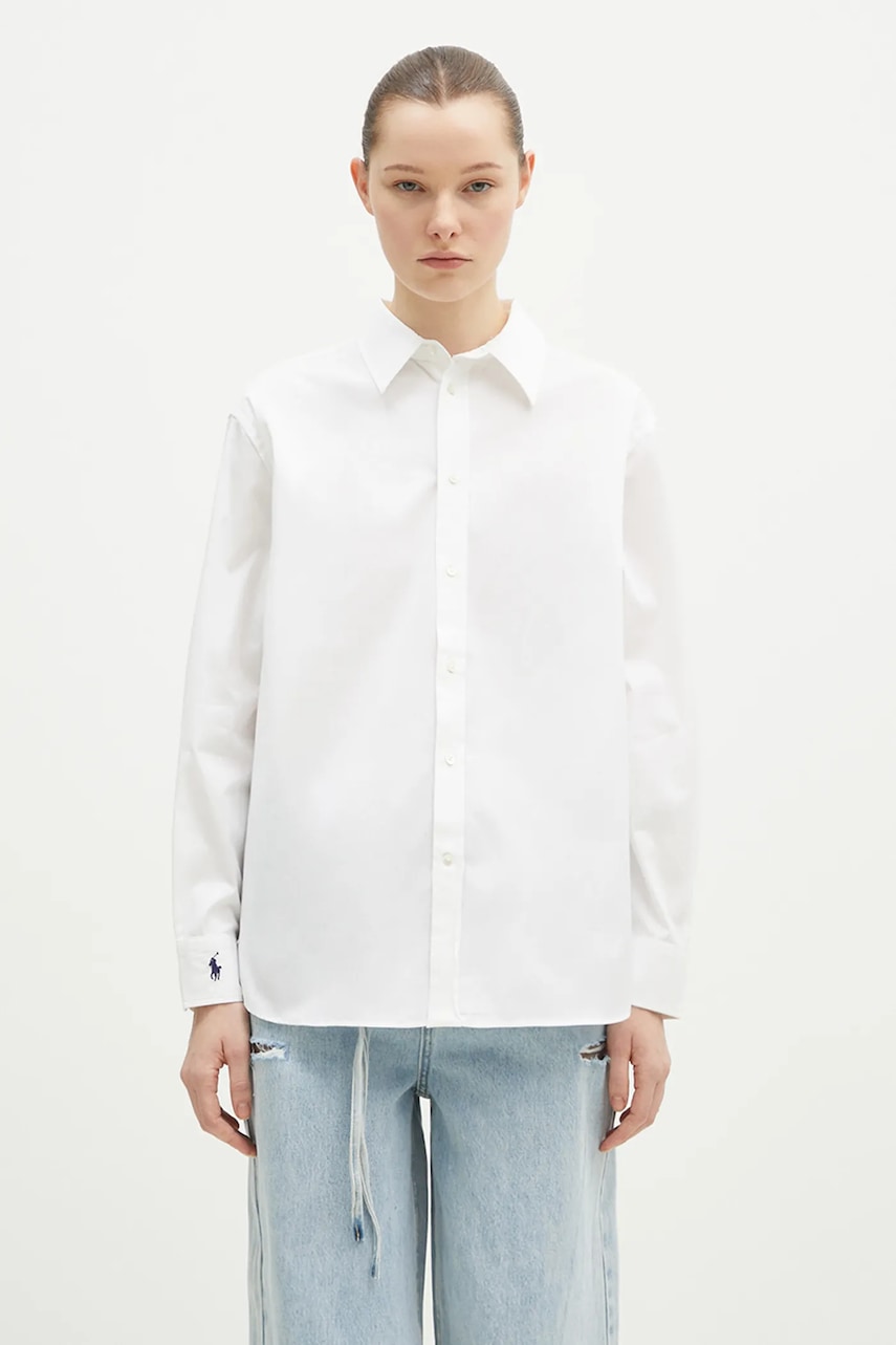 Polo Ralph Lauren koszula bawełniana Long Sleeve Light Shirt