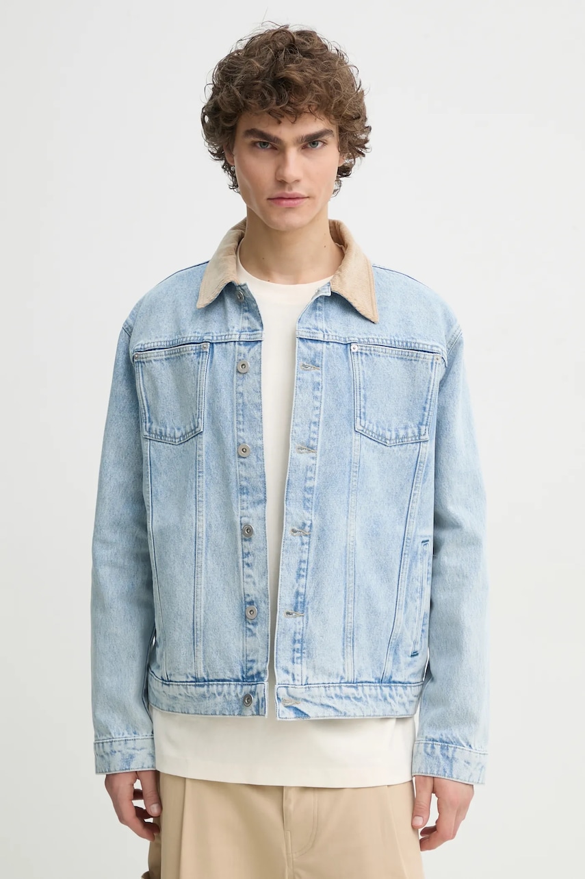 Drôle de Monsieur kurtka jeansowa La Veste Jean DElavEe