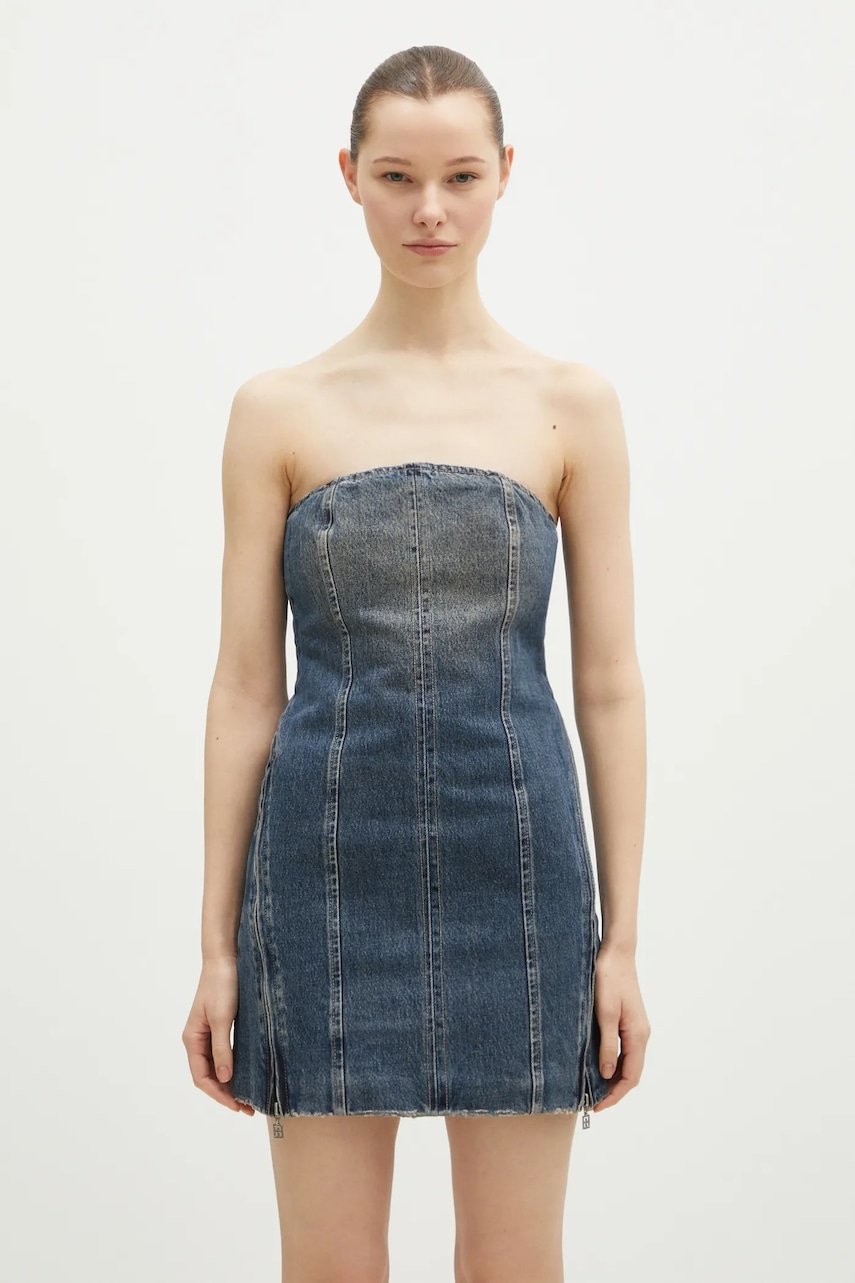 KSUBI sukienka jeansowa Avenue Dress Sandstorm