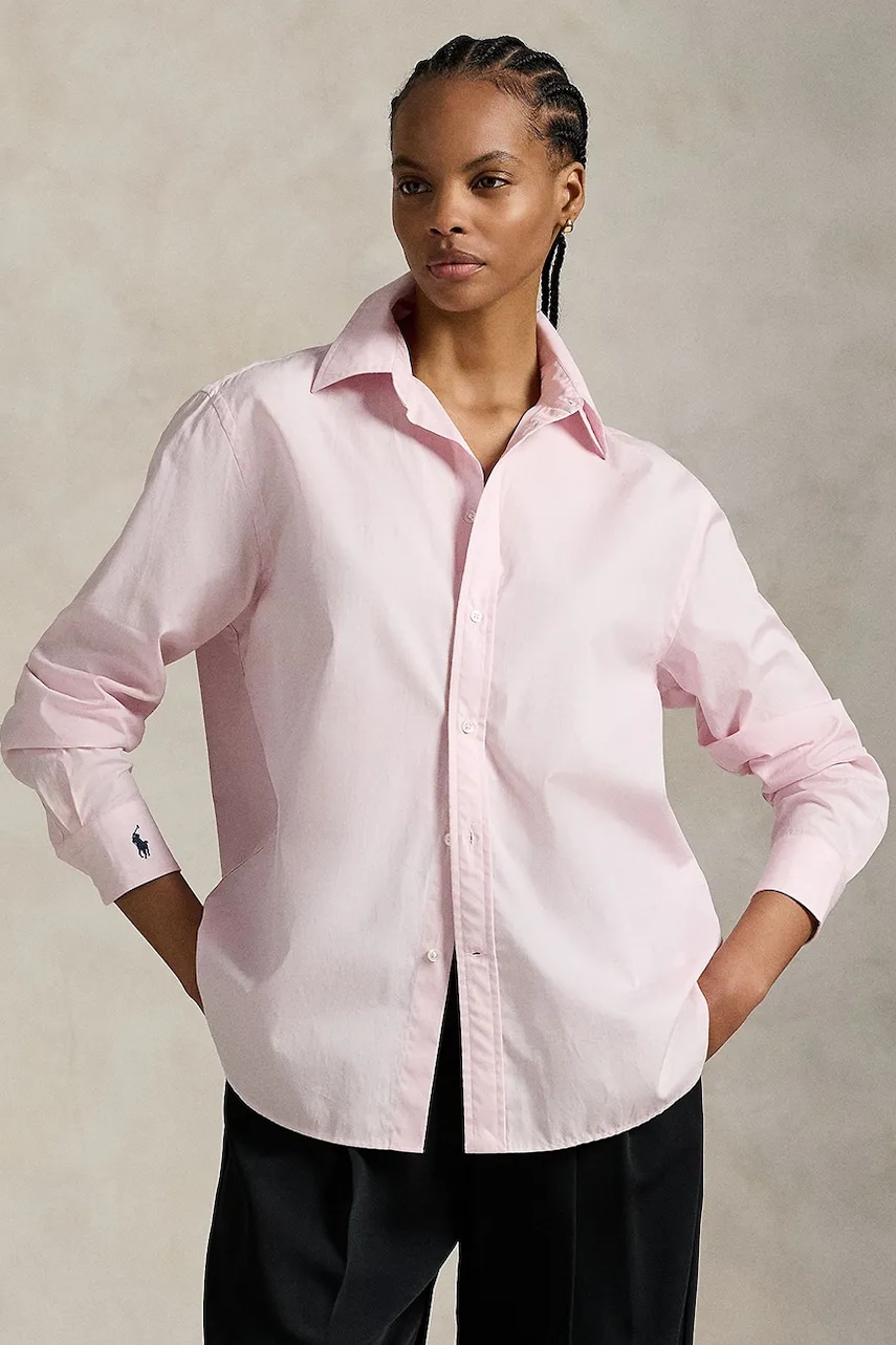Polo Ralph Lauren koszula bawełniana Long Sleeve Light Shirt