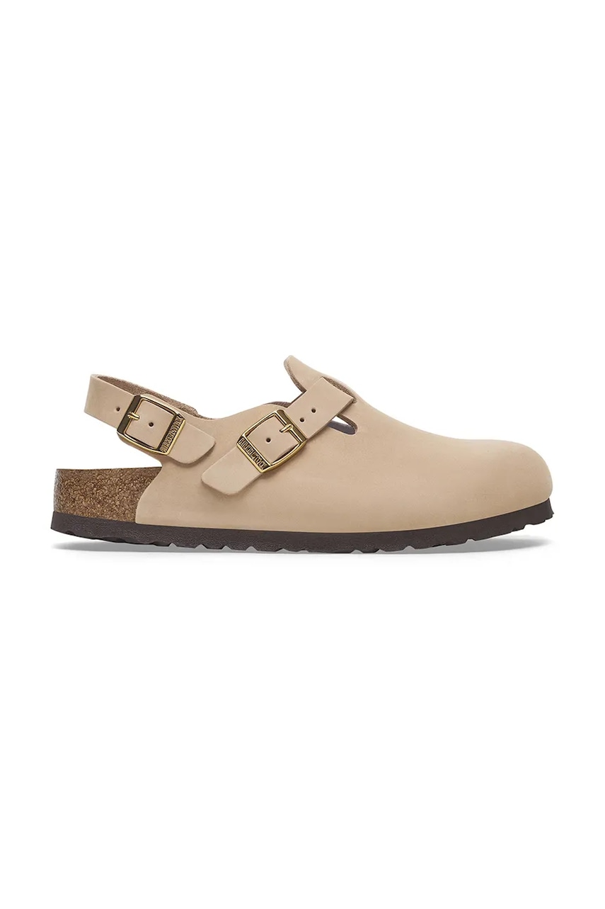 Birkenstock klapki nubukowe Tokio