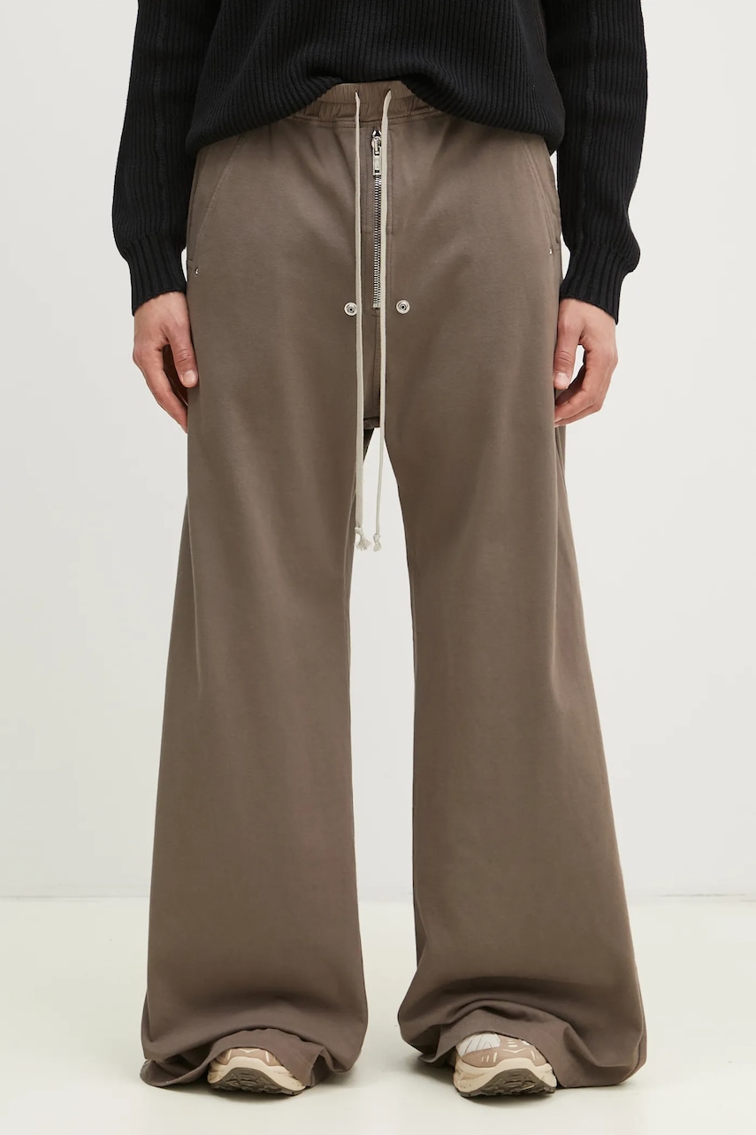 Rick Owens spodnie dresowe bawełniane Geth Belas