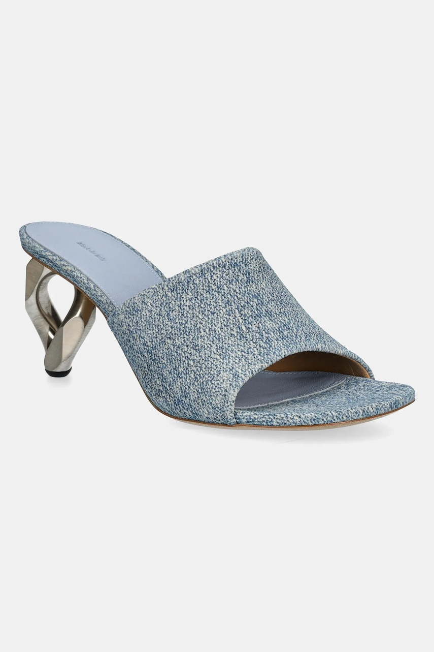 JW Anderson klapki Chain Heel Open Mule
