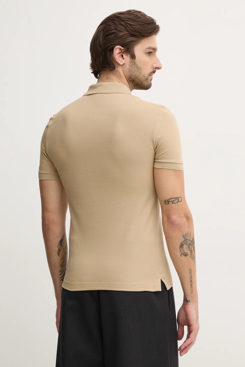 Lacoste polo bawełniane Koszulka Lacoste Pique Polo Shirt PH4012 02S