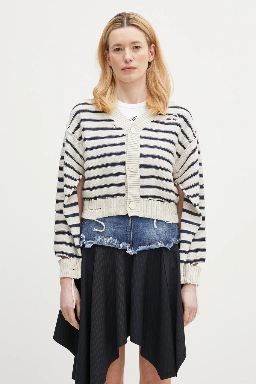 MM6 Maison Margiela kardigan bawełniany
