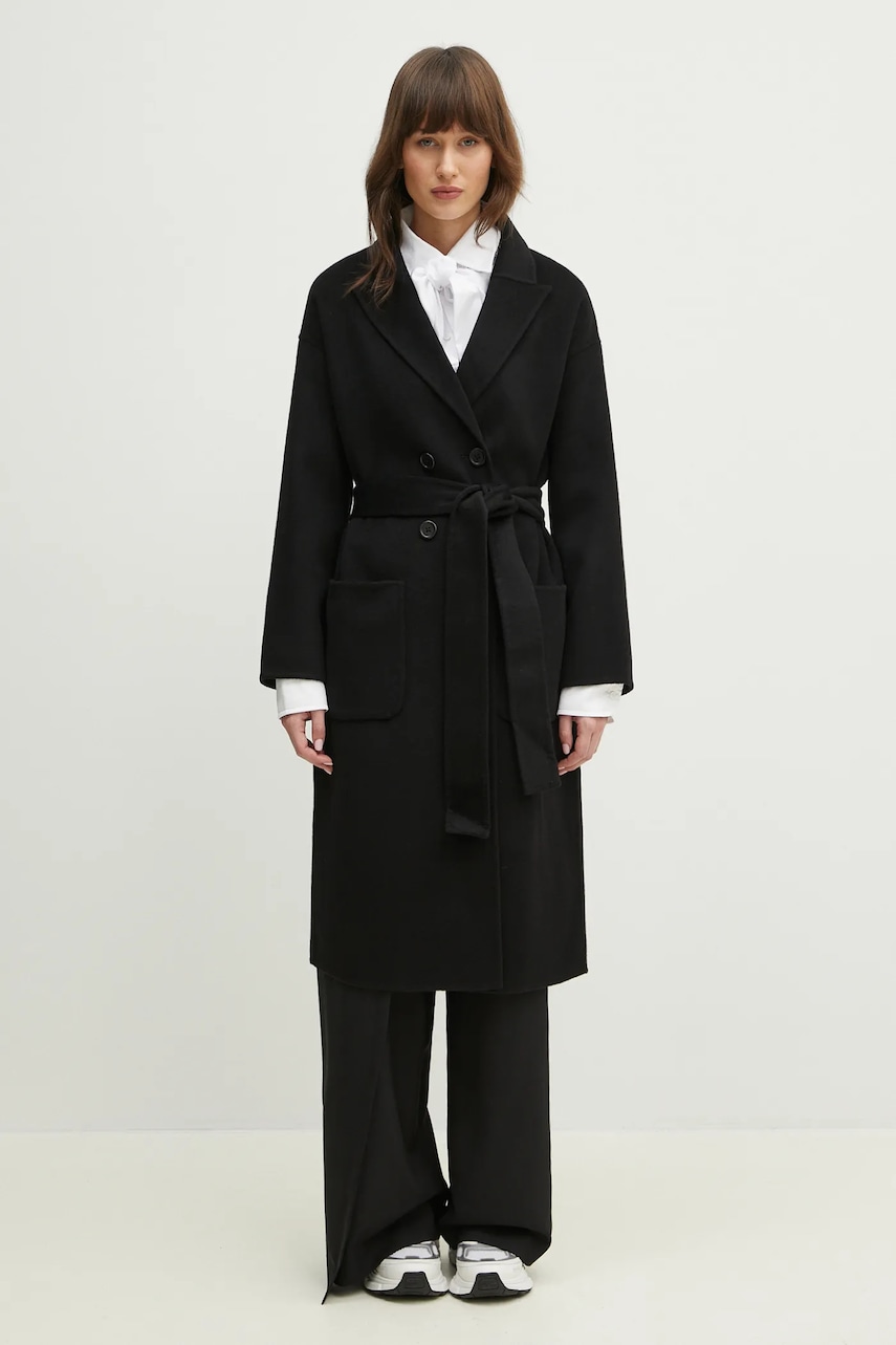 Anine Bing płaszcz wełniany Dylan Coat