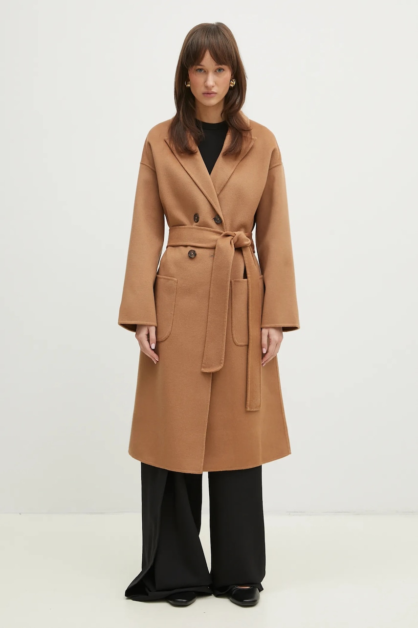 Anine Bing płaszcz wełniany Dylan Coat