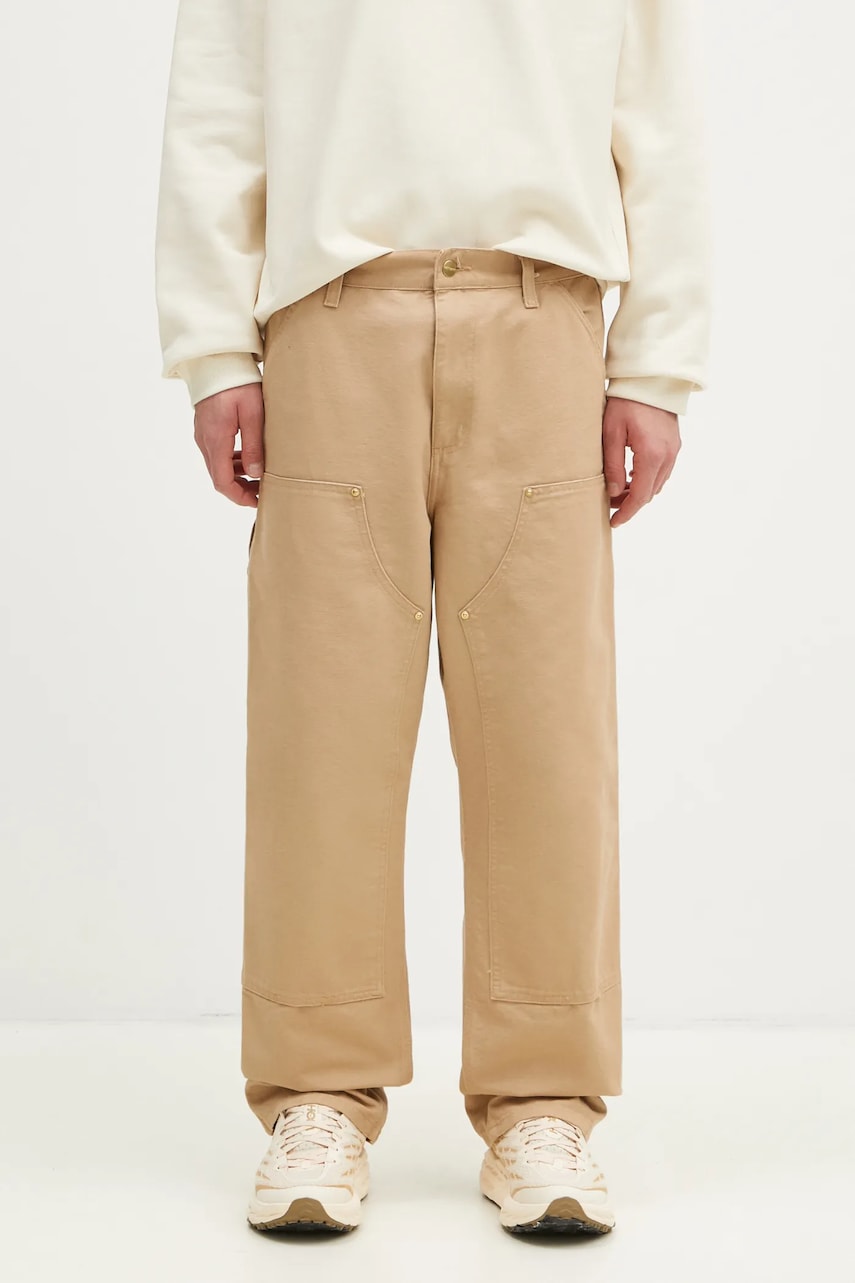 Carhartt WIP spodnie bawełniane Double Knee Pant