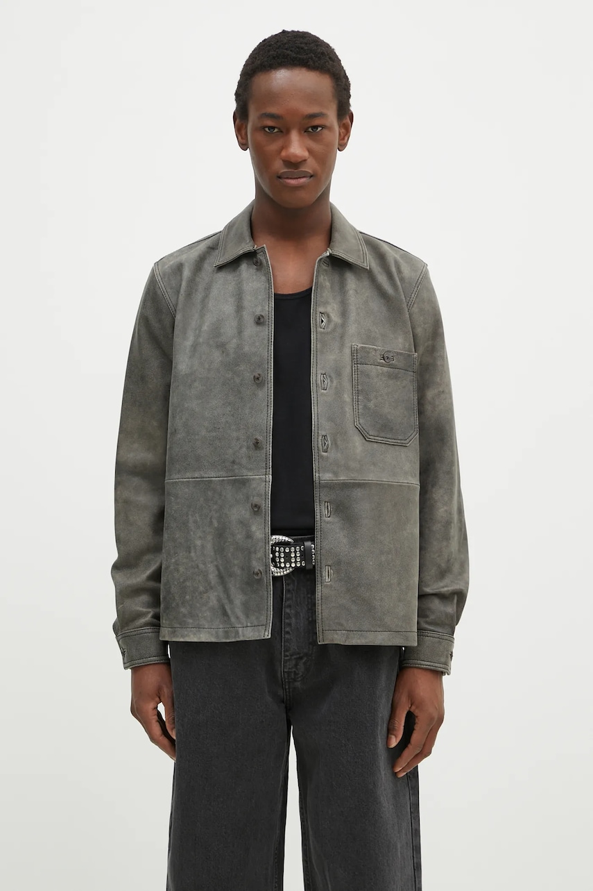 Samsoe Samsoe kurtka skórzana Saruffo X C