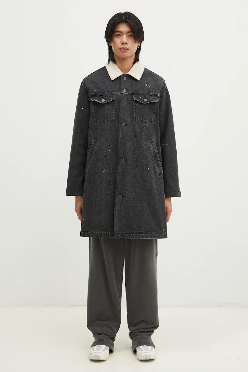 Undercover płaszcz jeansowy Coat