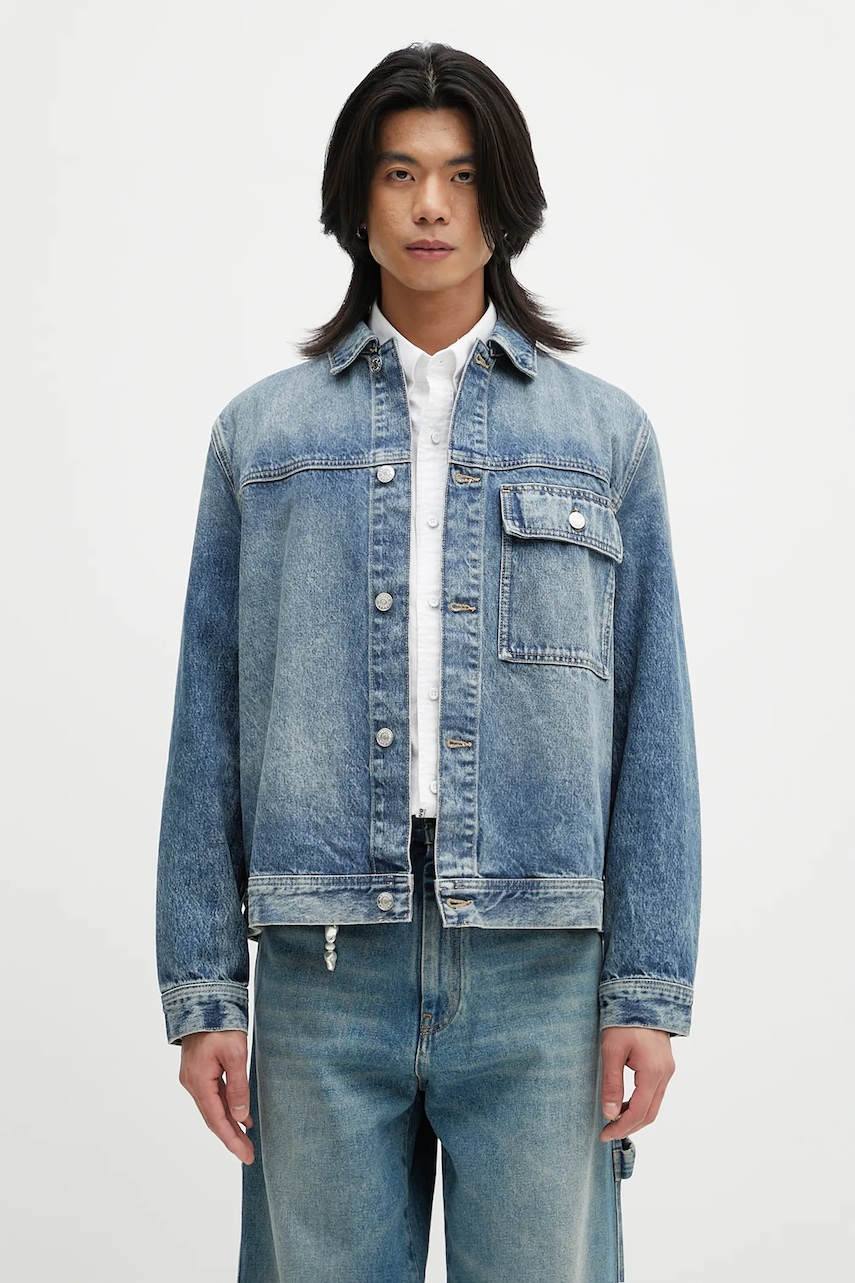 Samsoe Samsoe kurtka jeansowa SAWESLEY