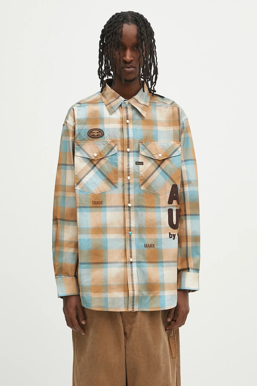 AAPE koszula bawełniana Main Long