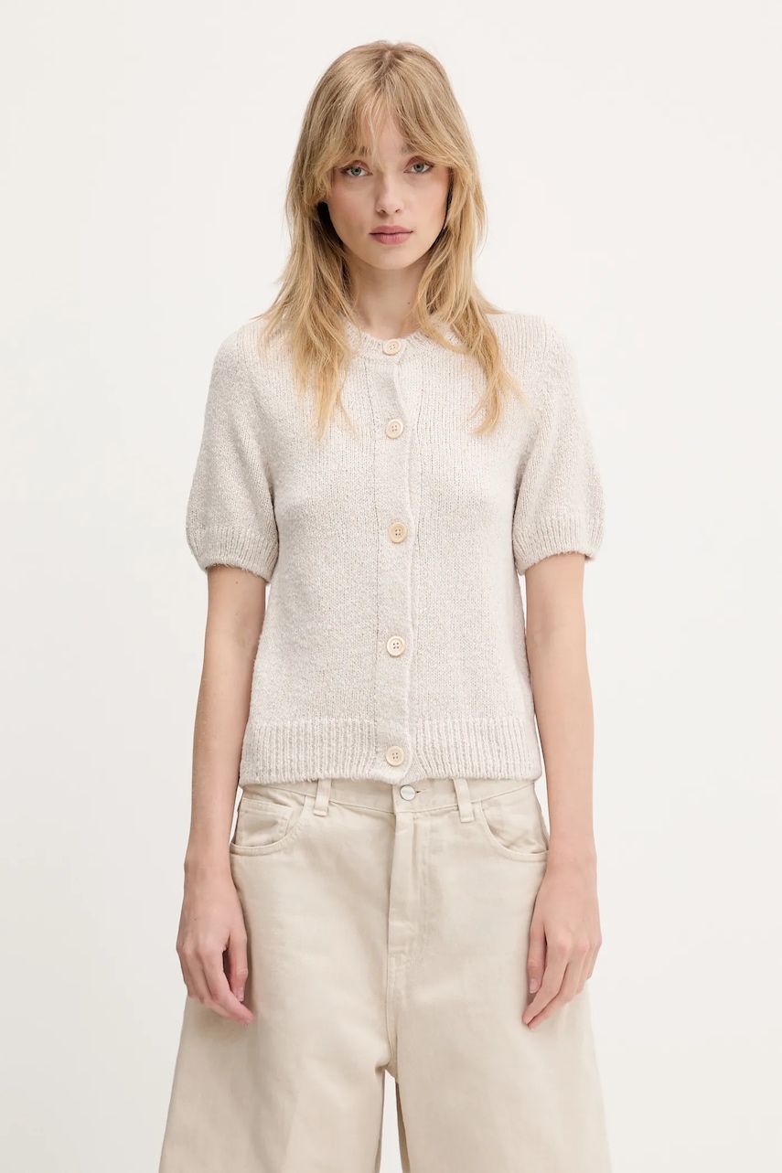Our Legacy kardigan jedwabny Shrunken Cardigan