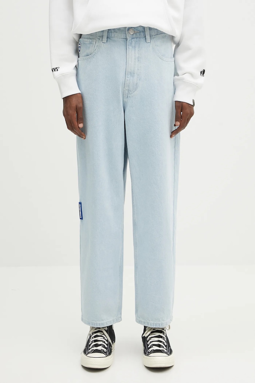 AAPE jeansy bawełniane Now