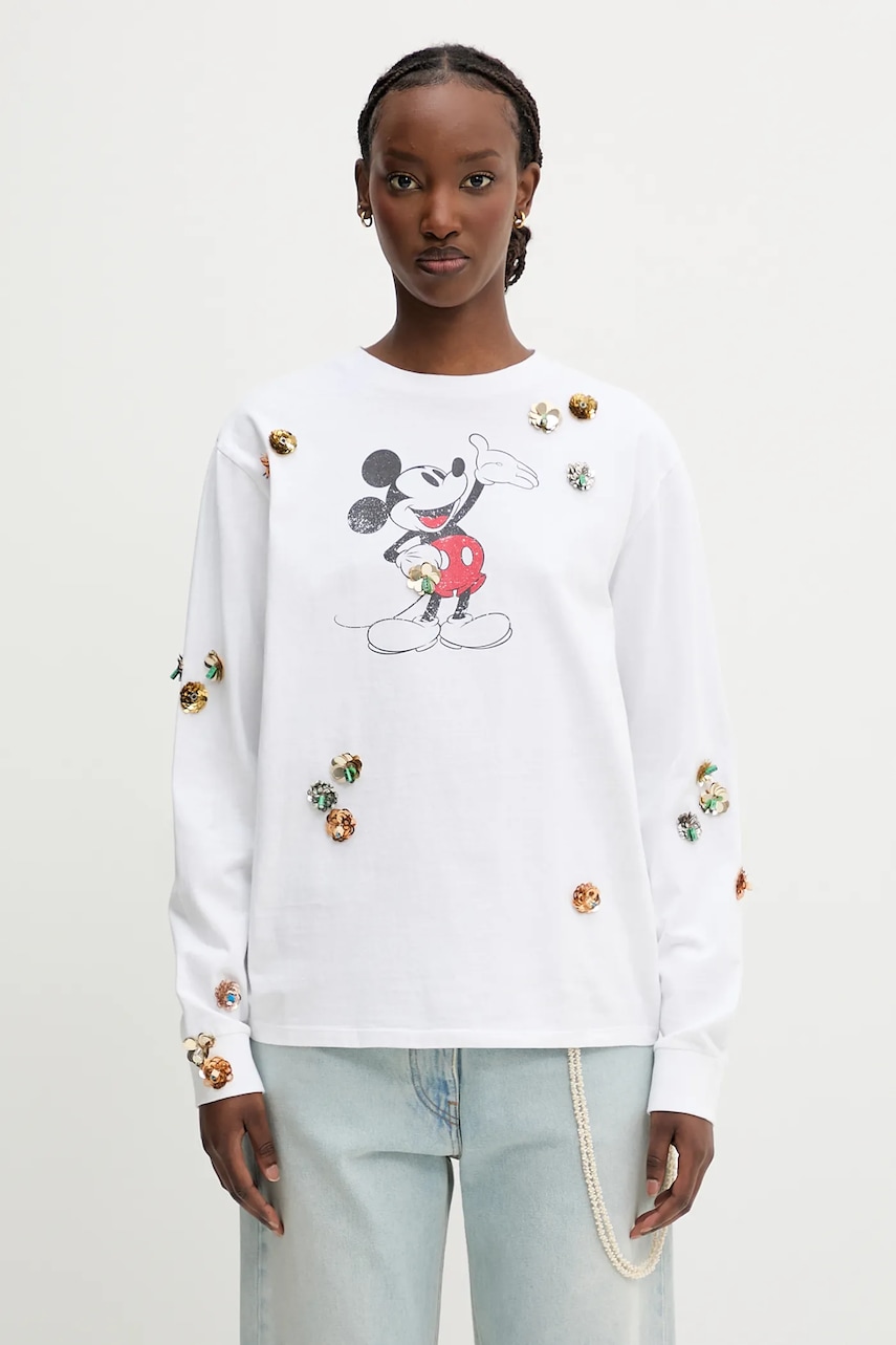 Coperni x Disney longsleeve bawełniany Mickey Long-Sleeved
