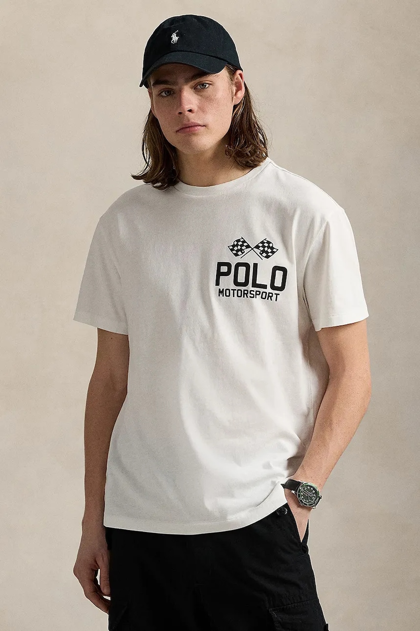 Polo Ralph Lauren t-shirt bawełniany Sscnclsm1 Short Sleeve