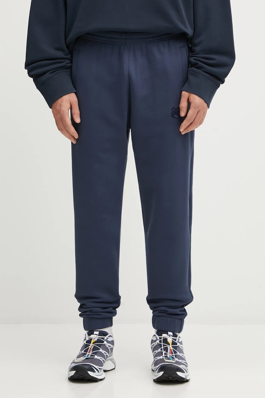 Maison Kitsuné spodnie dresowe bawełniane Bold Fox Head Patch Comfort