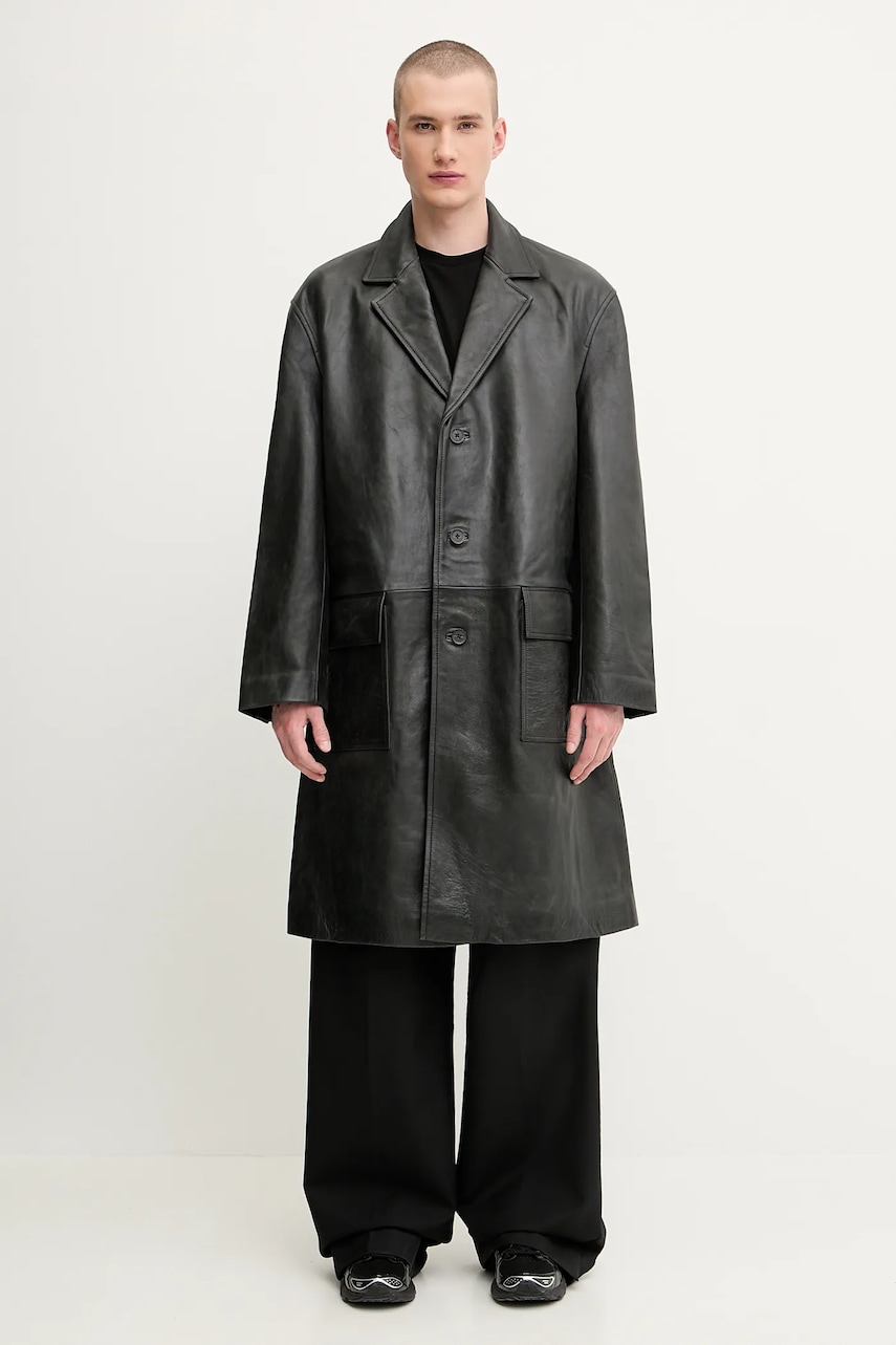 1017 ALYX 9SM płaszcz skórzany Vintage leather