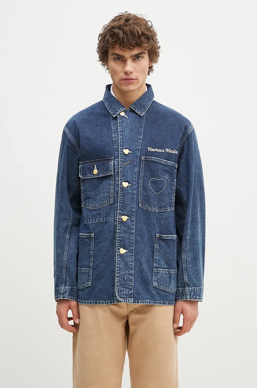 Human Made kurtka jeansowa Denim Coverall Jacket