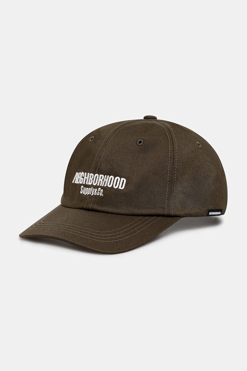 NEIGHBORHOOD czapka z daszkiem bawełniana Dad Cap-1