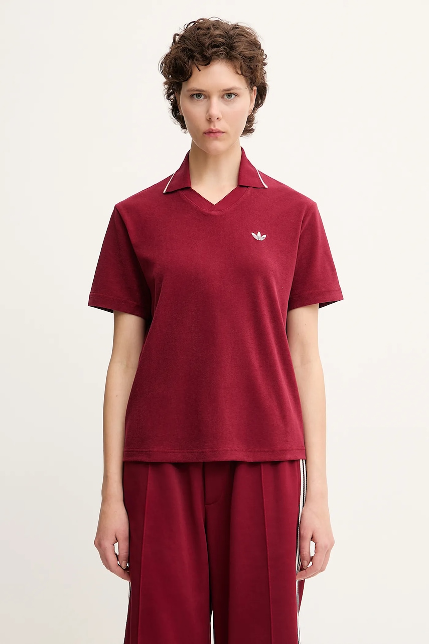 adidas Originals polo bawełniane x Wales Bonner Terry Terry