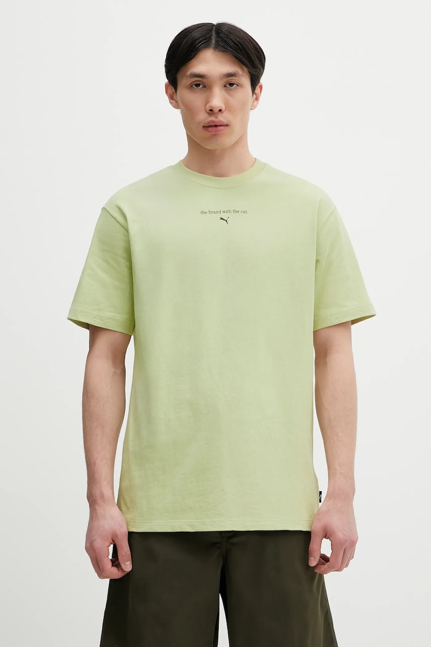 Puma GRAPHICS The Puma Cat Tee T-shirt bawełniany męski