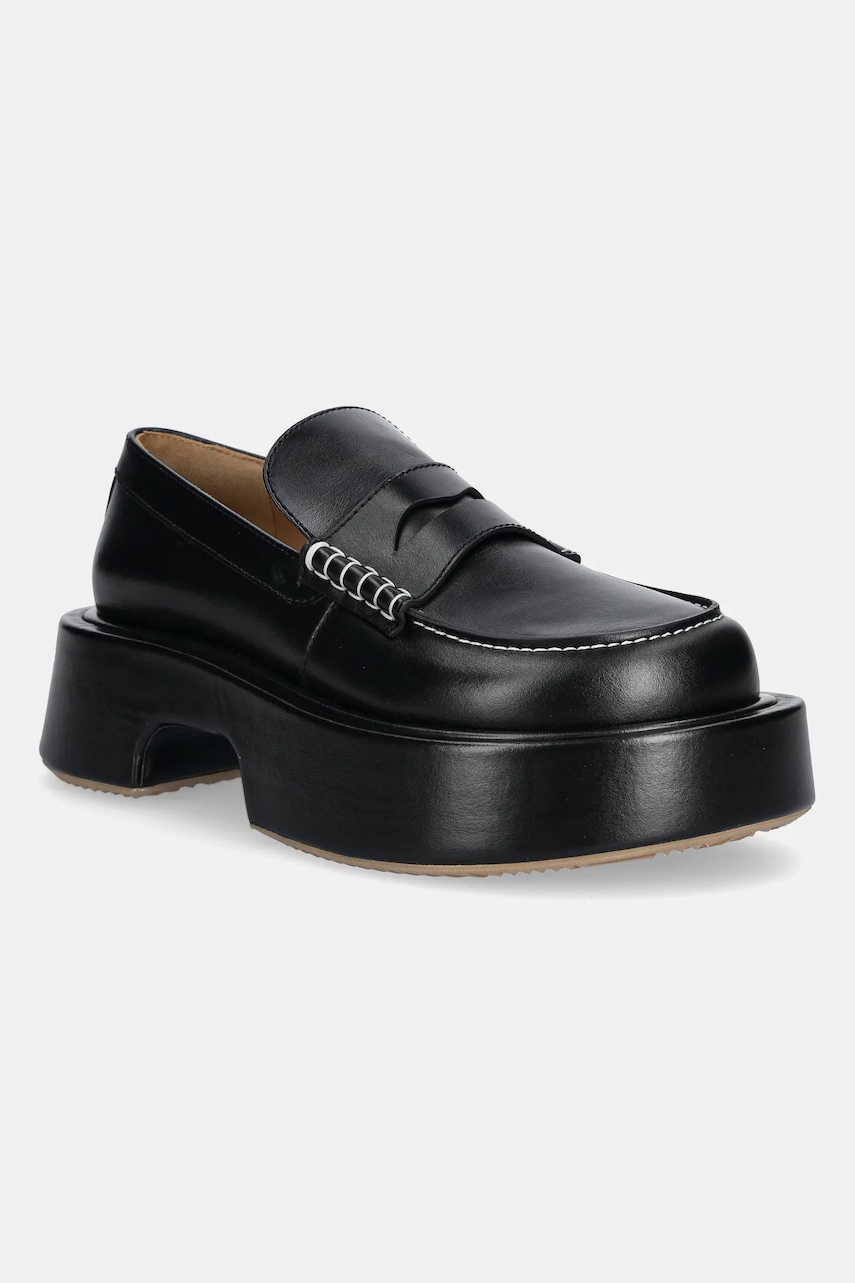 JW Anderson mokasyny skórzane Platform Moccasin