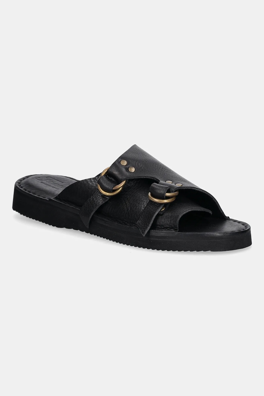 Damskie Fracap klapki skórzane Sandals