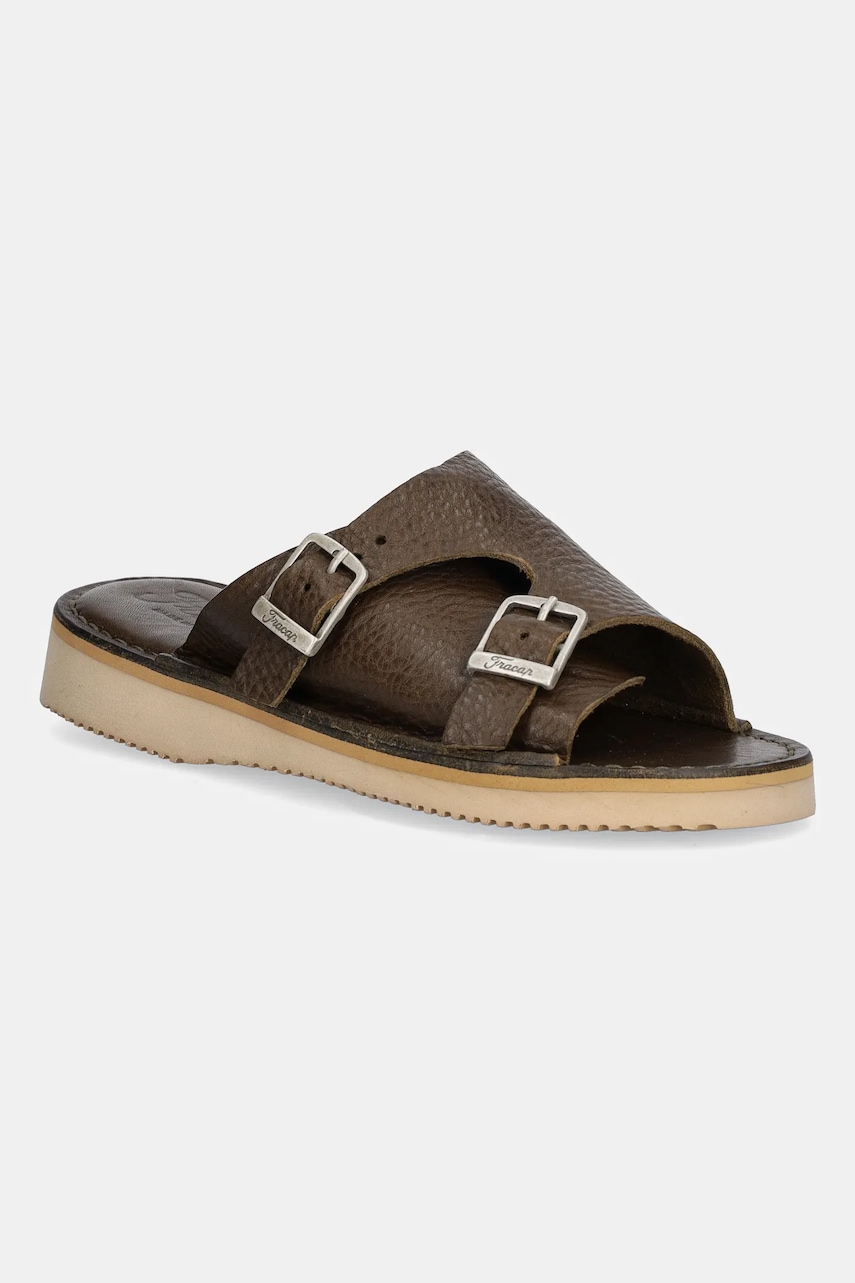 Męskie Fracap klapki skórzane Sandals