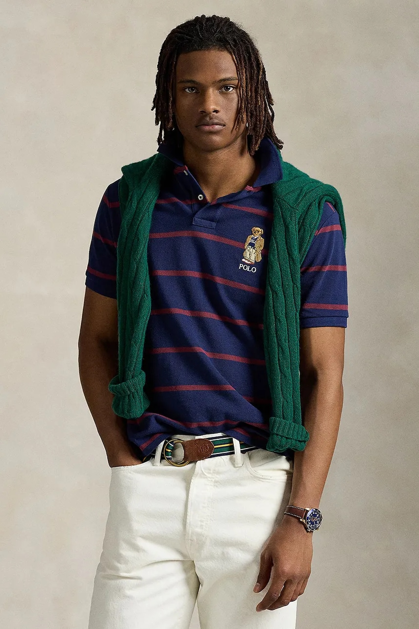 Polo Ralph Lauren polo bawełniane Sskccmslm24 Short Sleeve