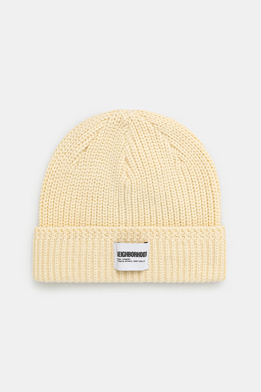 NEIGHBORHOOD czapka z domieszką wełny Jp Beanie