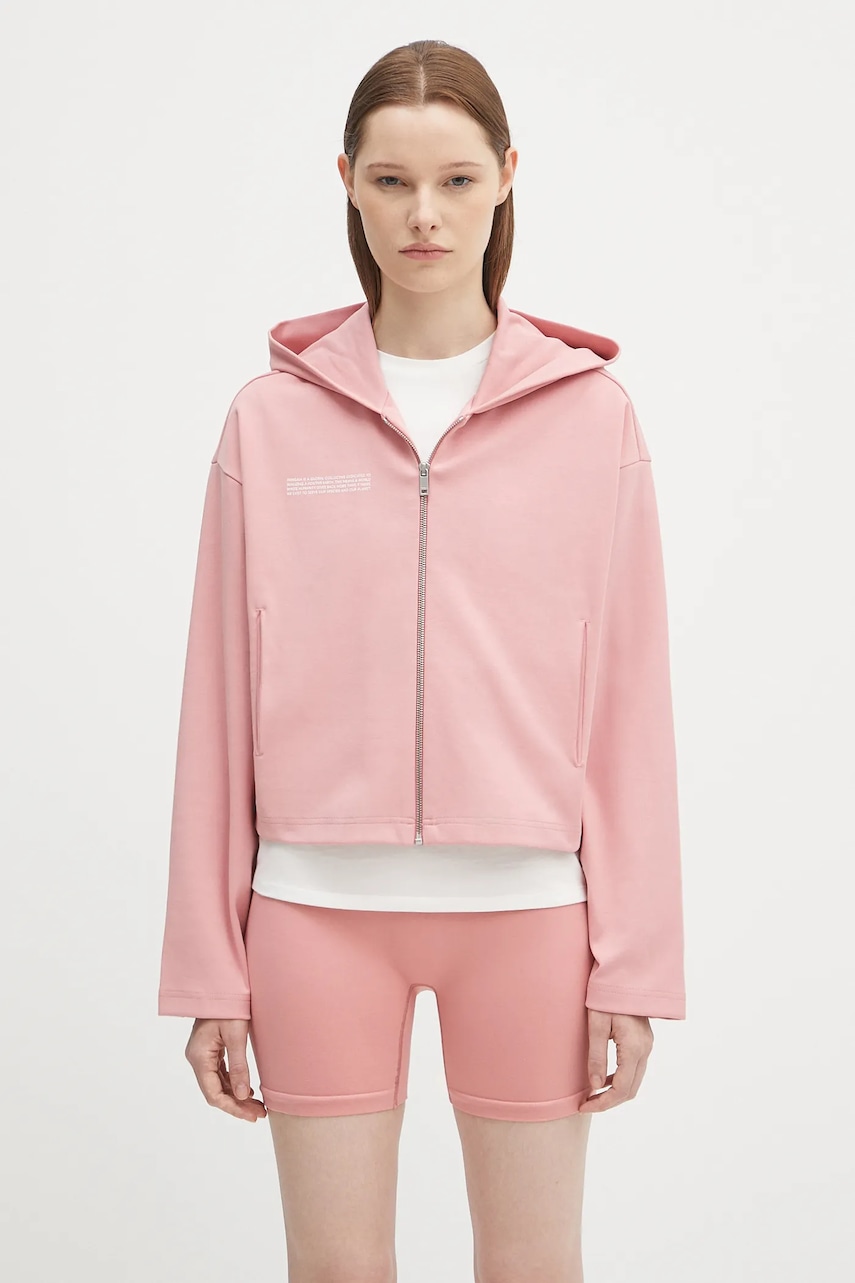 Pangaia bluza DNA Double Jersey Zip Up Hoodie