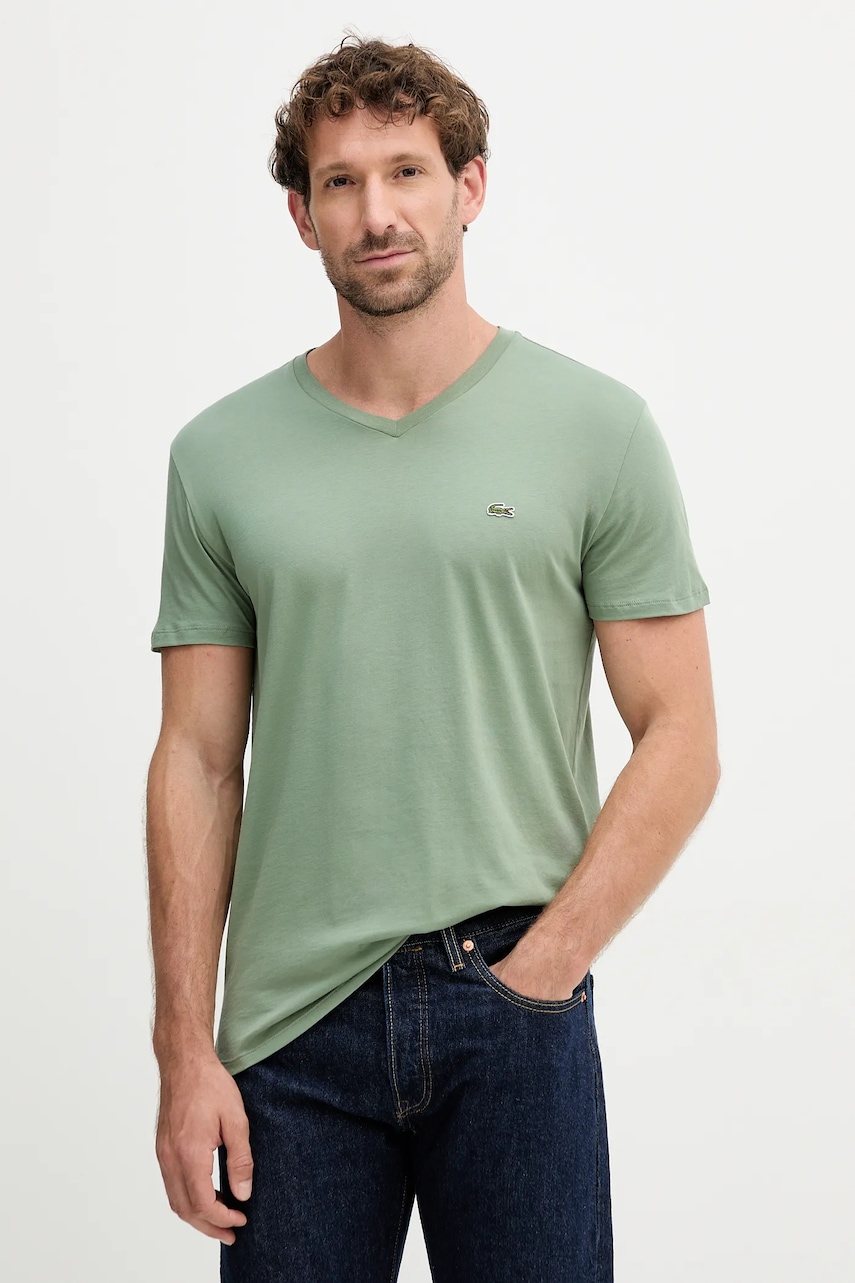 Lacoste T-shirt bawełniany męski